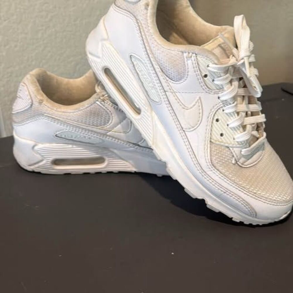 Nike Air Max 90 Premium Lucky Charms Athletic Shoes DH0569-100 Womens US 8.5